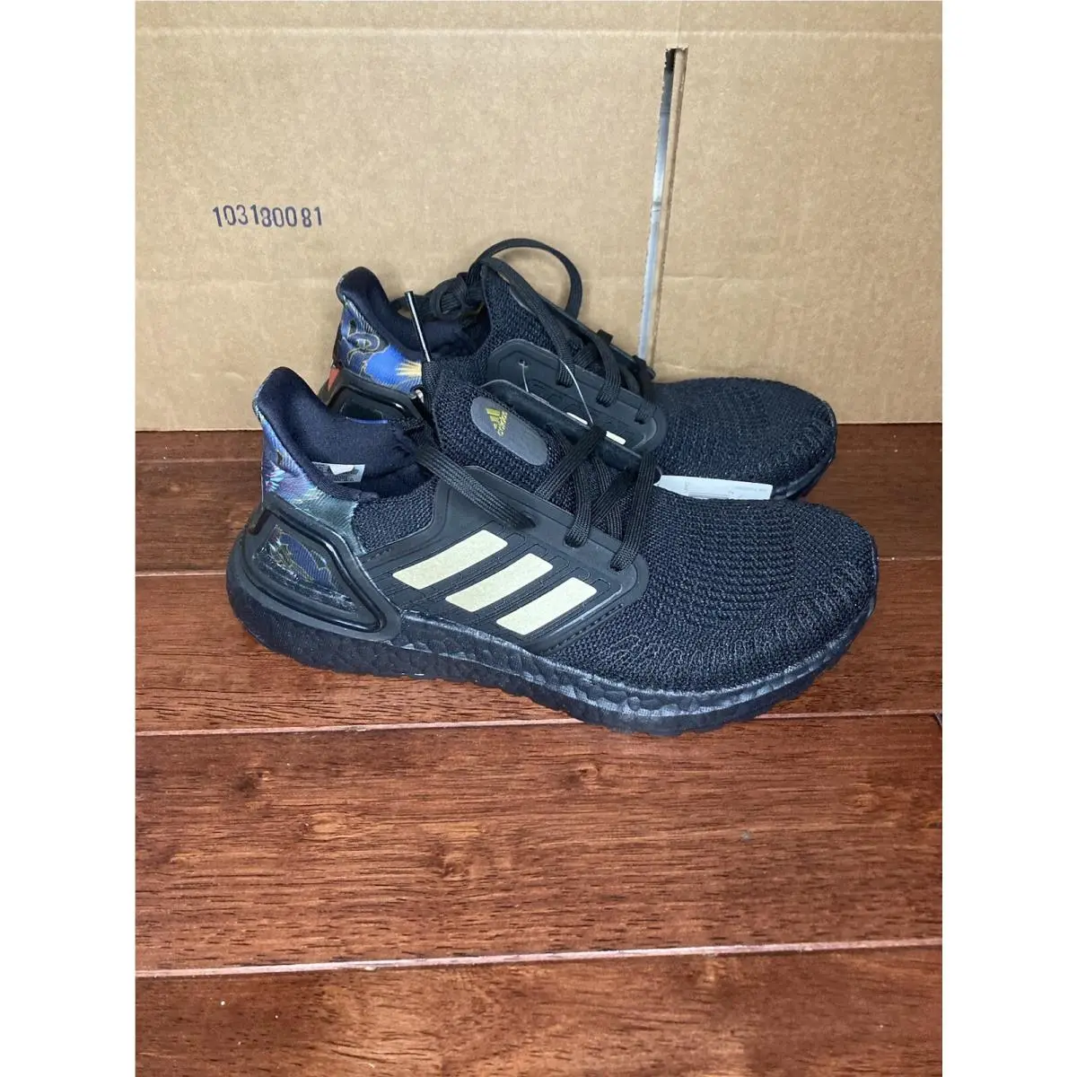 Adidas Ultraboost 20 Chinese Year Low Mens Shoes Black Gold FW4322