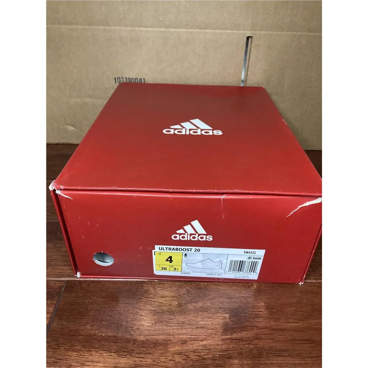 Adidas shoes - Ultraboost 20 - Ultraboost - FW4322 - Black (UPC: 0191533676999) 1