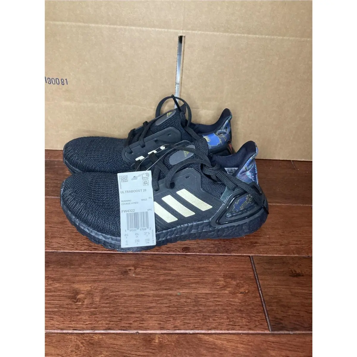 Adidas shoes - Ultraboost 20 - Ultraboost - FW4322 - Black (UPC: 0191533676999) 5