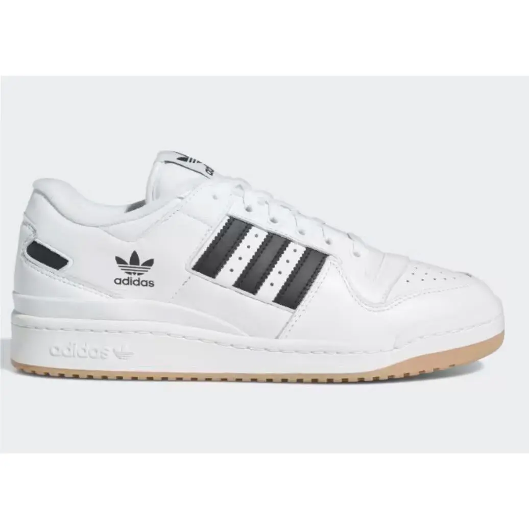 Men`s Adidas Forum 84 Low CL Shoes Cloud White / Core Black / Gum IG3769