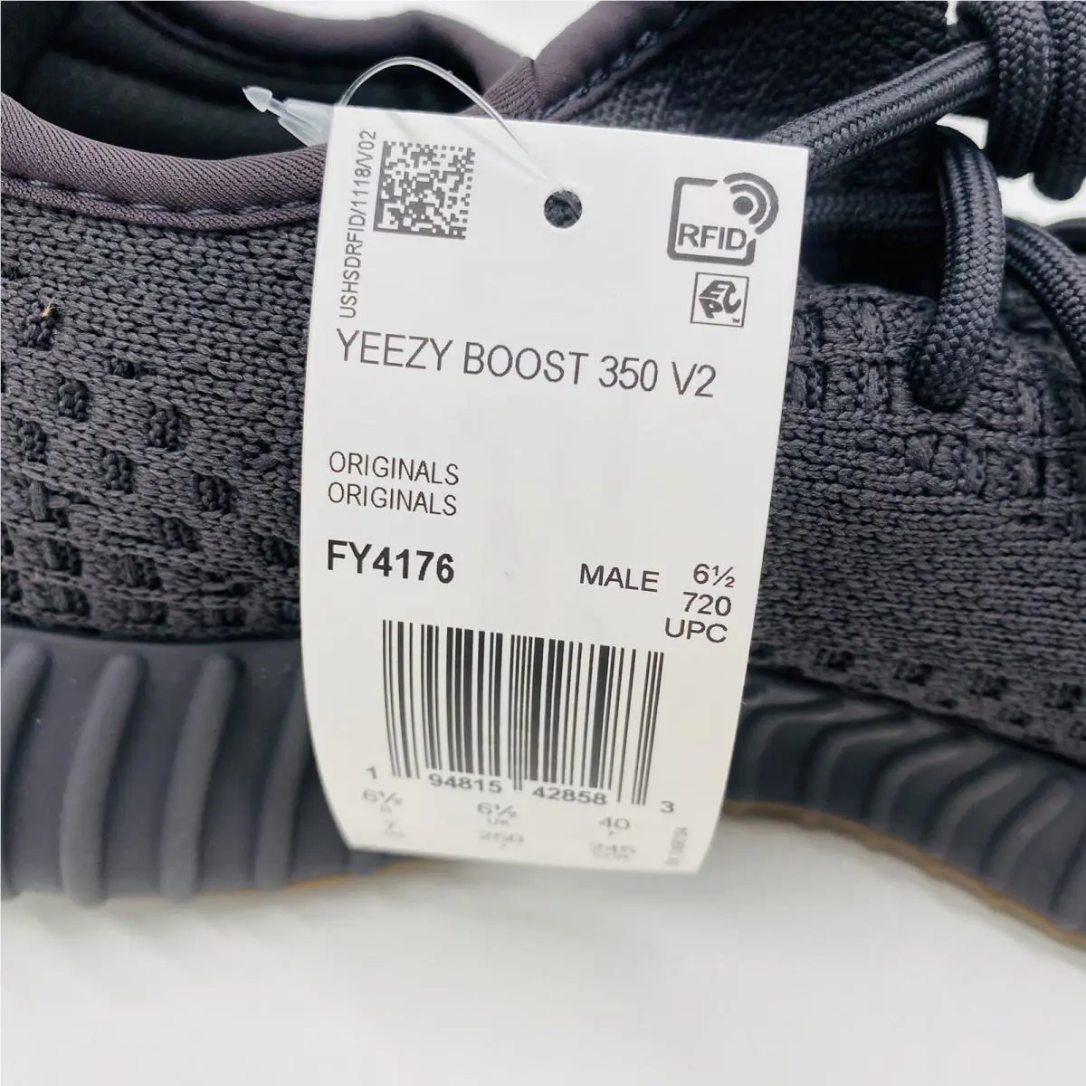 Adidas shoes - adidas Yeezy Boost 350 V2 - FY4176 - Cinder, Manufacturer: Black 9