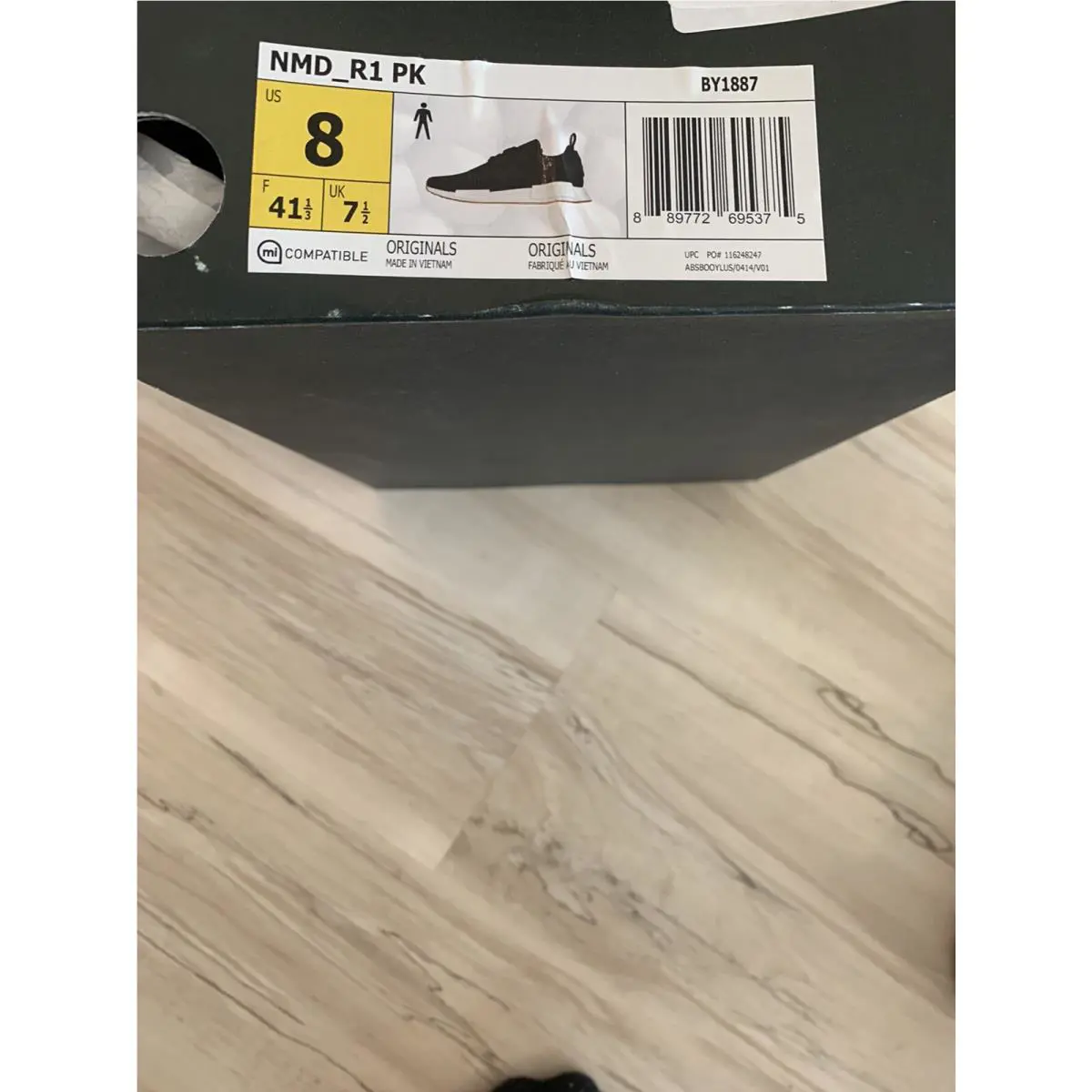 Adidas shoes - adidas NMD R1 - NMD - BY1887 - Black 5