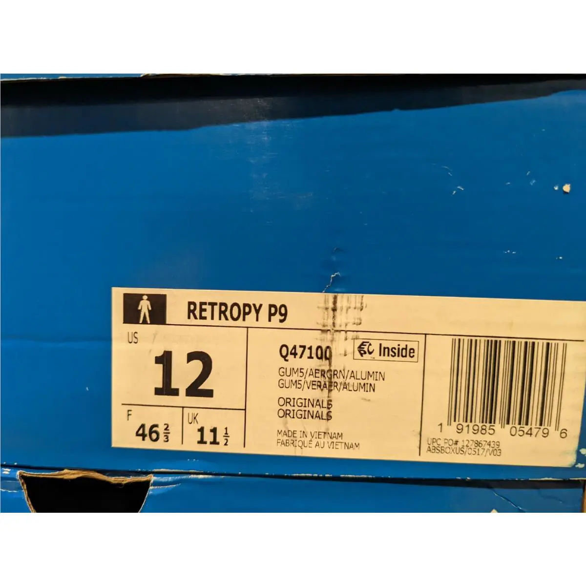 Adidas shoes - Adidas Retropy - Retropy - Gum / Aero Green / Aluminium 5