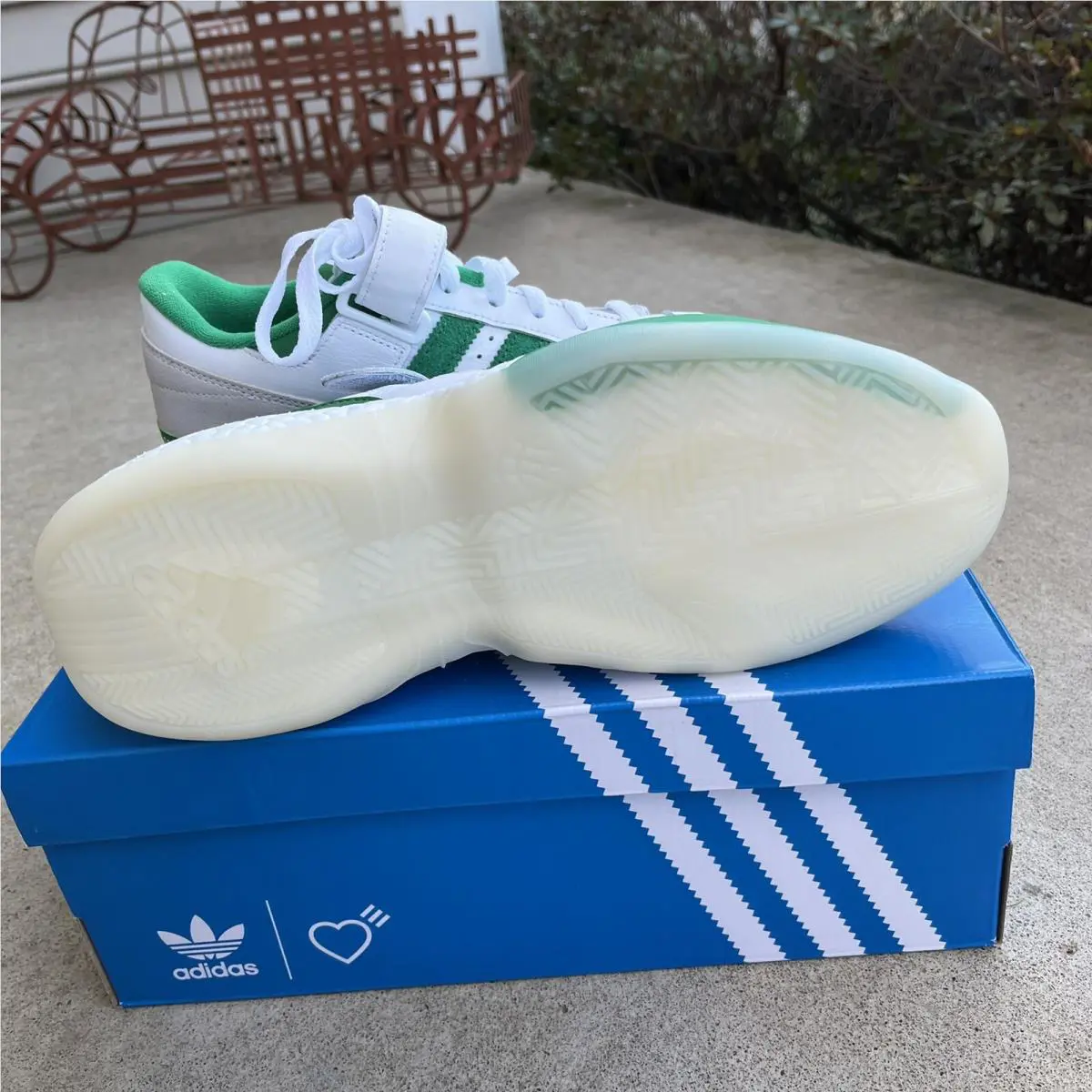 Adidas shoes - Adidas Forum Boost - Forum Boost - S42976 - Green 3