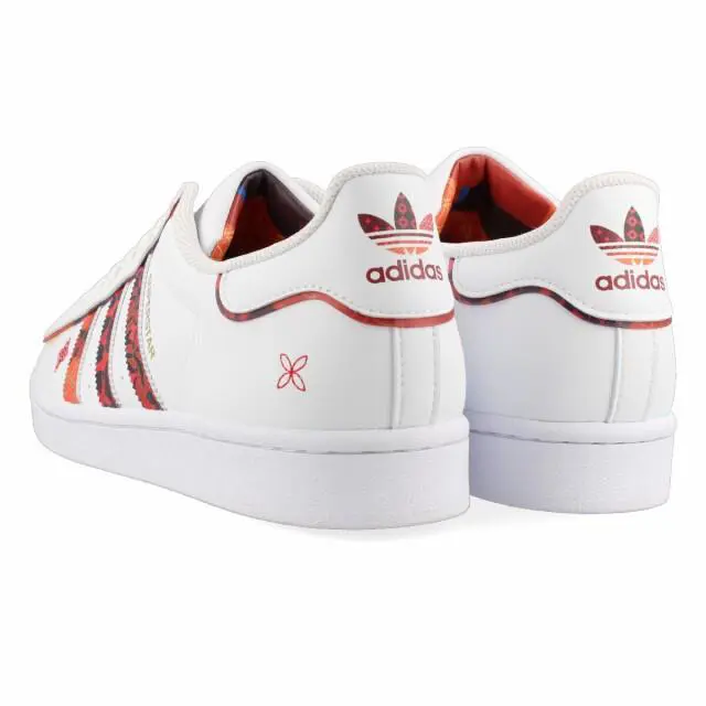 Adidas shoes - White Red New year - GX8839 4