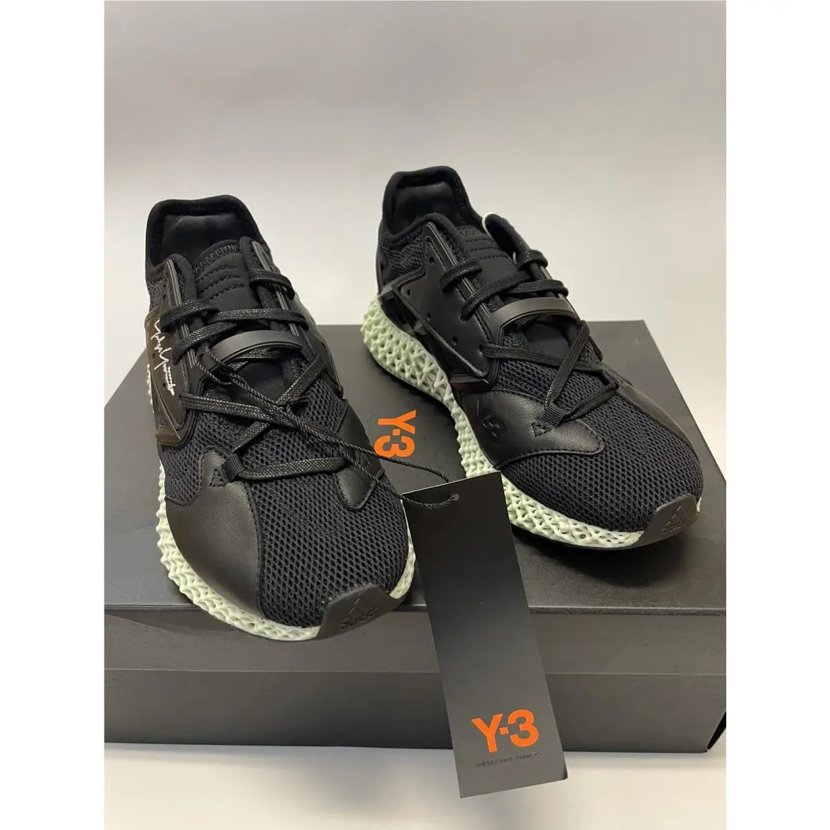Adidas shoes - adidas Y-3 Runner 4D - Runner - EF2620 - Black 0