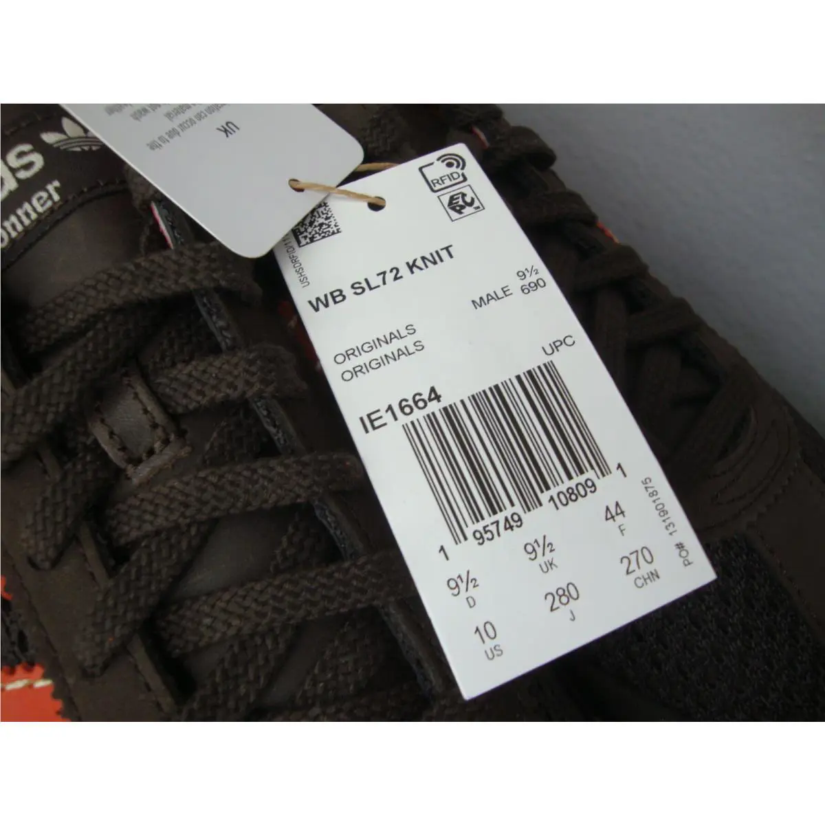 Adidas shoes - adidas SL 72 Knit - Knit - IE1664 - Brown (UPC: 195749108091) 8