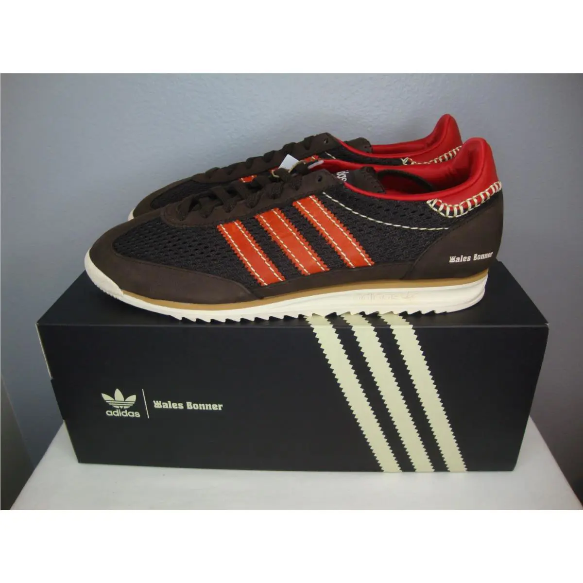 Adidas shoes - adidas SL 72 Knit - Knit - IE1664 - Brown (UPC: 195749108091) 0
