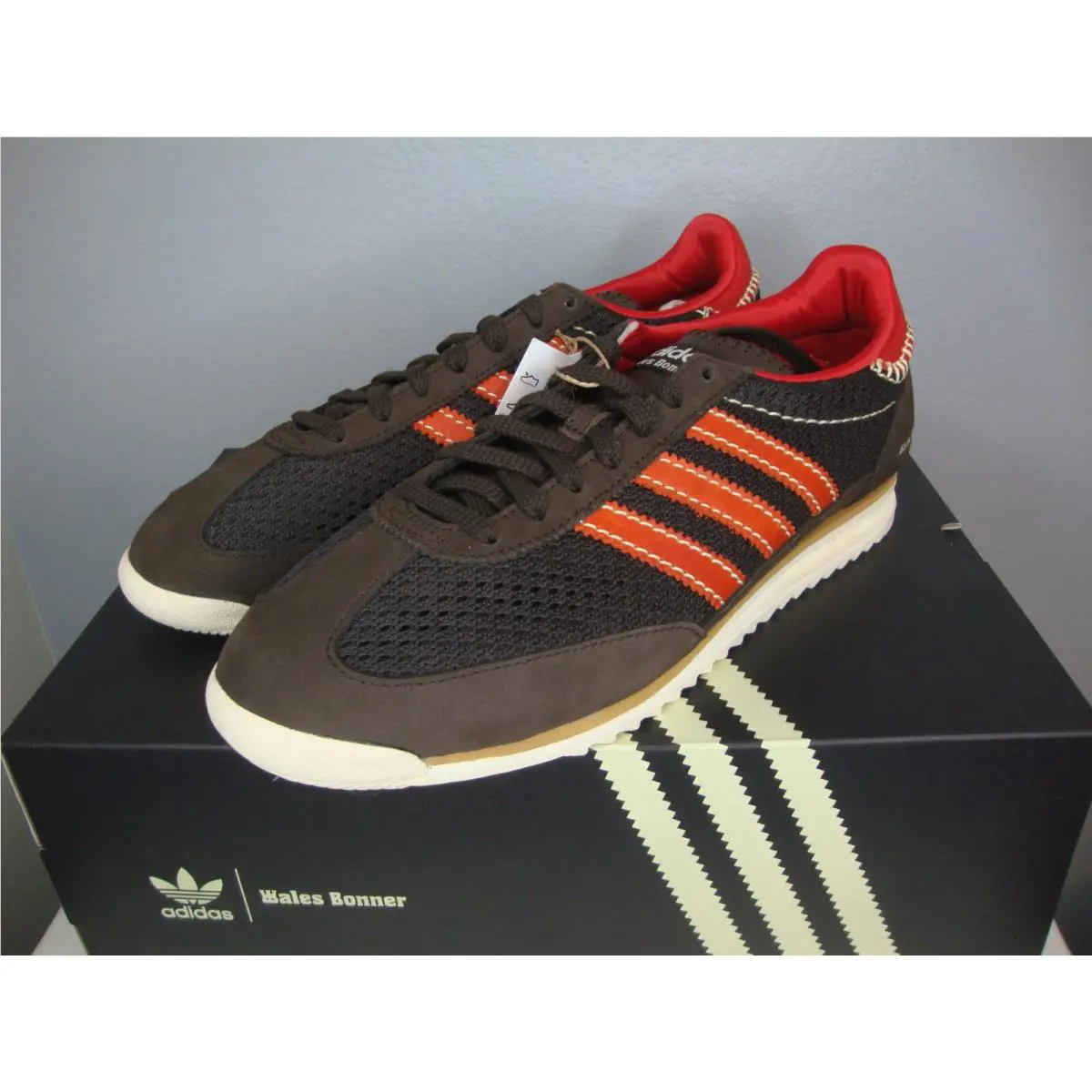 Adidas shoes - adidas SL 72 Knit - Knit - IE1664 - Brown (UPC: 195749108091) 1