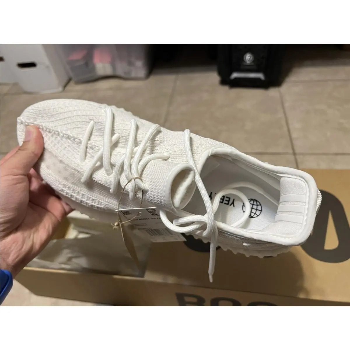 Adidas shoes - adidas Yeezy Boost 350 V2 - White 1