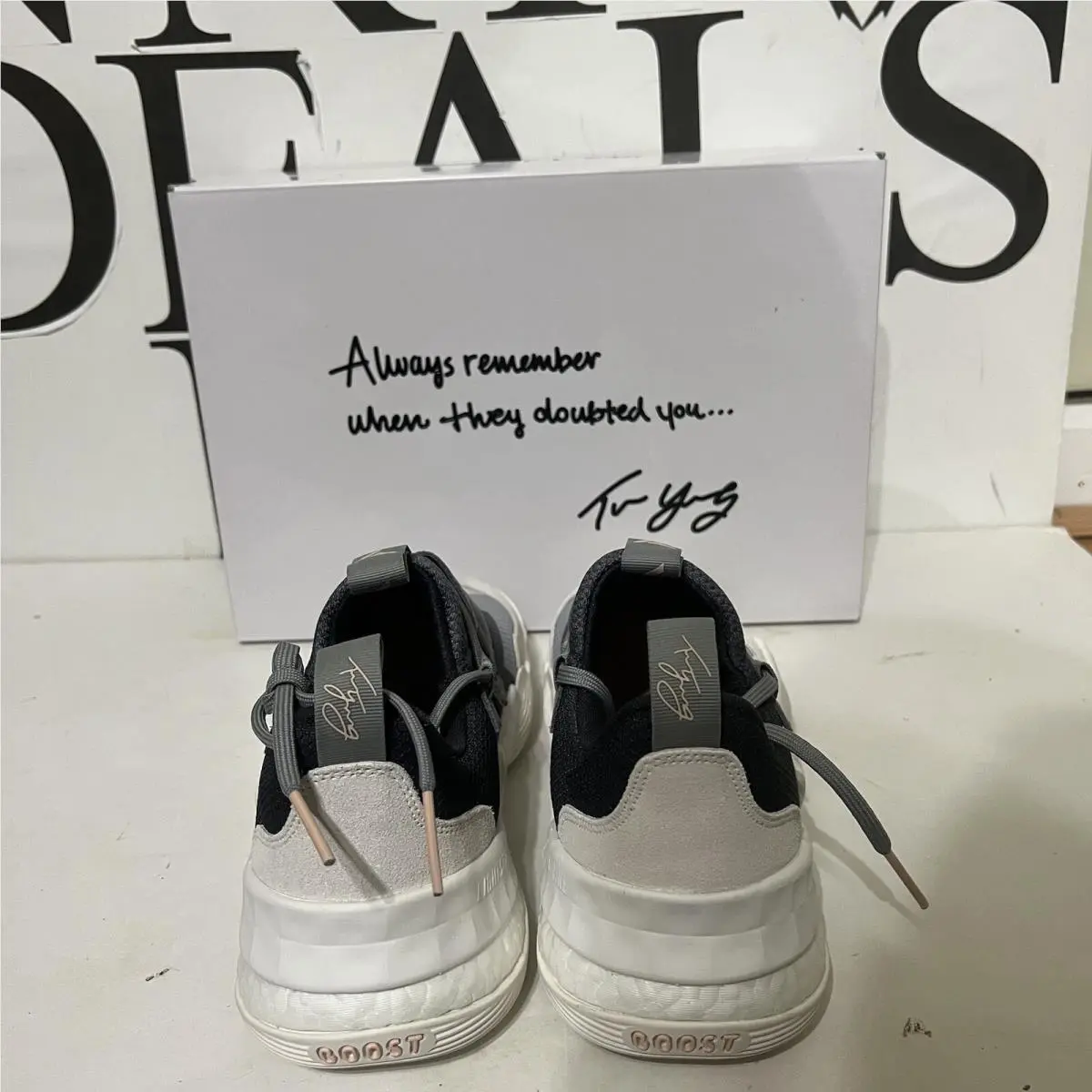 Adidas shoes - adidas Trae Young 1 - Trae Young - GY0302 - Gray 3