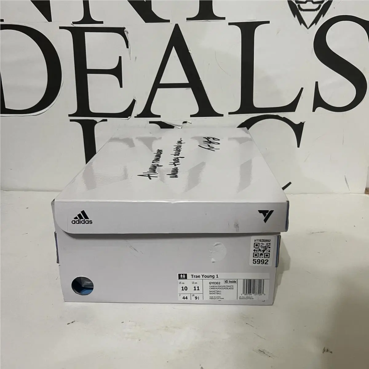 Adidas shoes - adidas Trae Young 1 - Trae Young - GY0302 - Gray 7