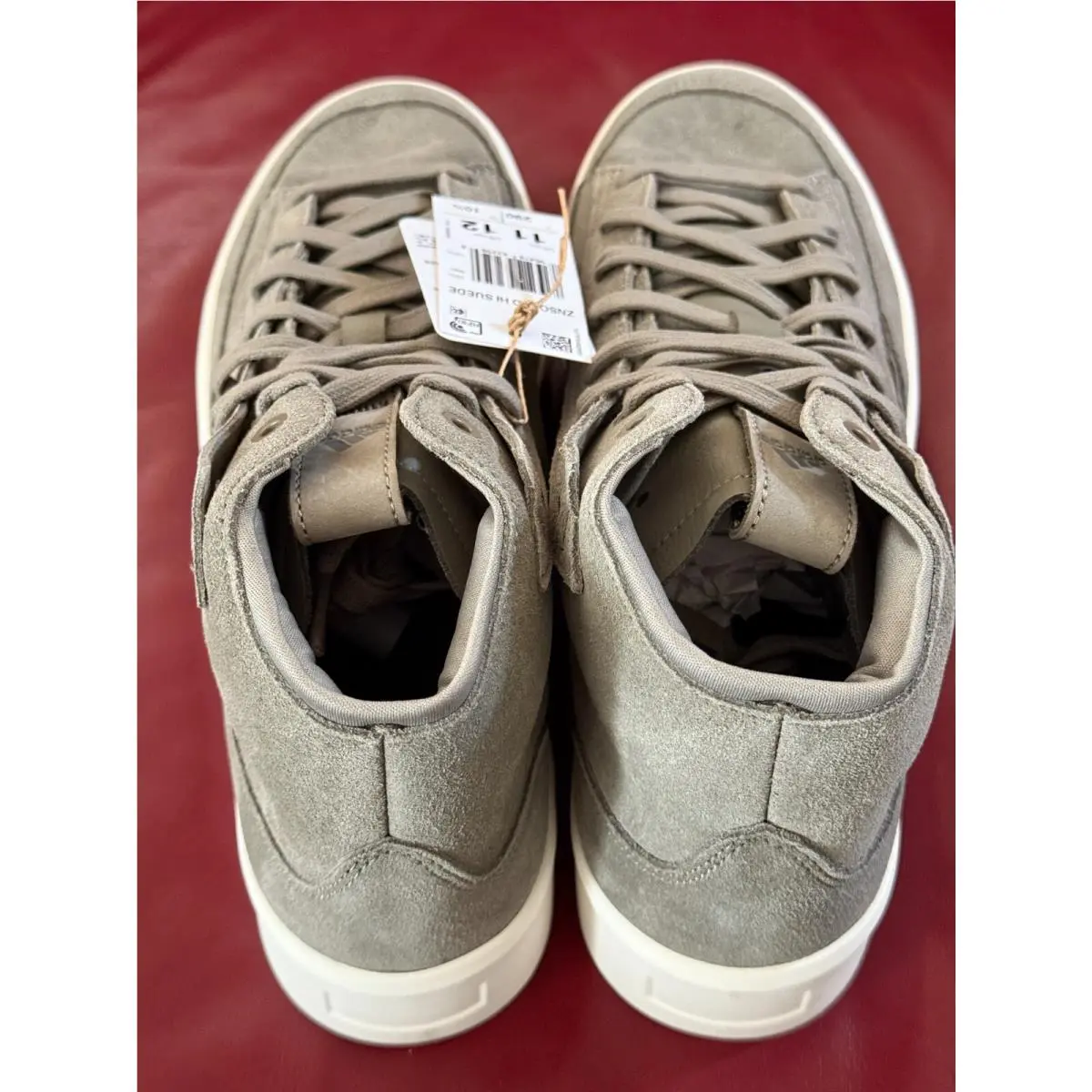 Adidas shoes - adidas ZNSORED HI SUEDE - ZNSORED SUEDE - IH4781 - Clay / Grey Five (UPC: 196478432594) 8