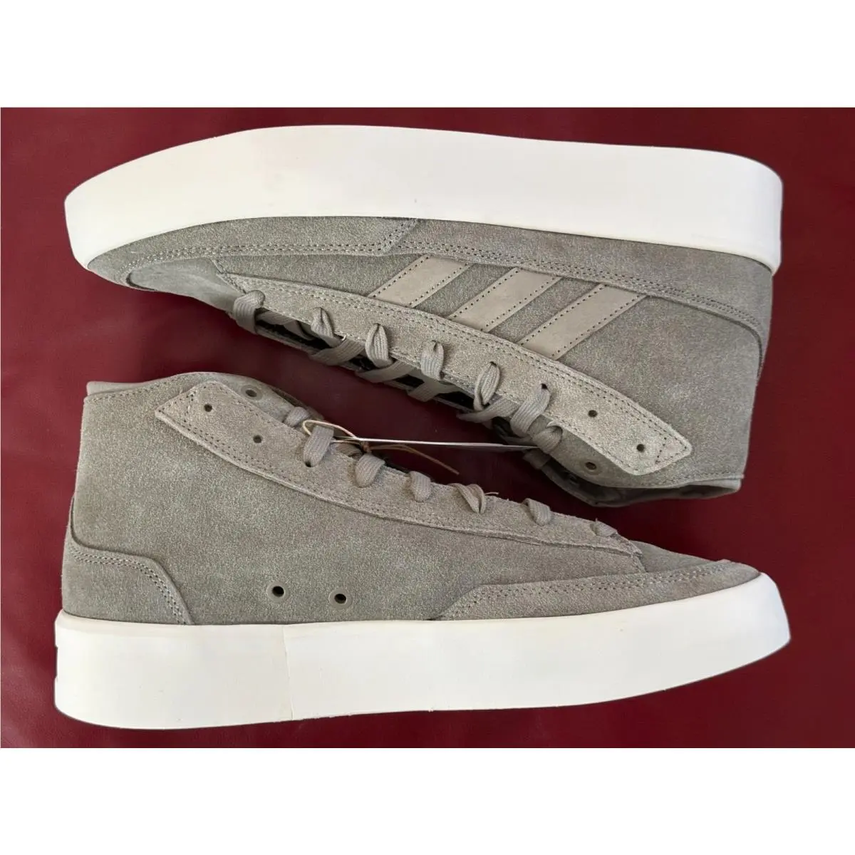 Adidas shoes - adidas ZNSORED HI SUEDE - ZNSORED SUEDE - IH4781 - Clay / Grey Five (UPC: 196478432594) 10