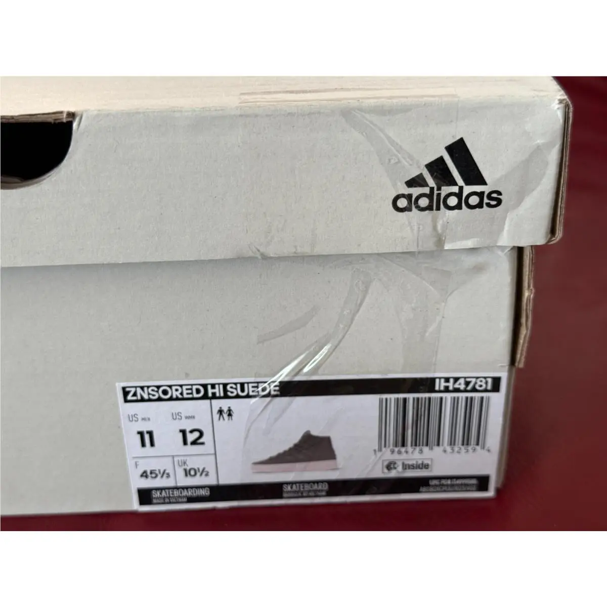 Adidas shoes - adidas ZNSORED HI SUEDE - ZNSORED SUEDE - IH4781 - Clay / Grey Five (UPC: 196478432594) 13