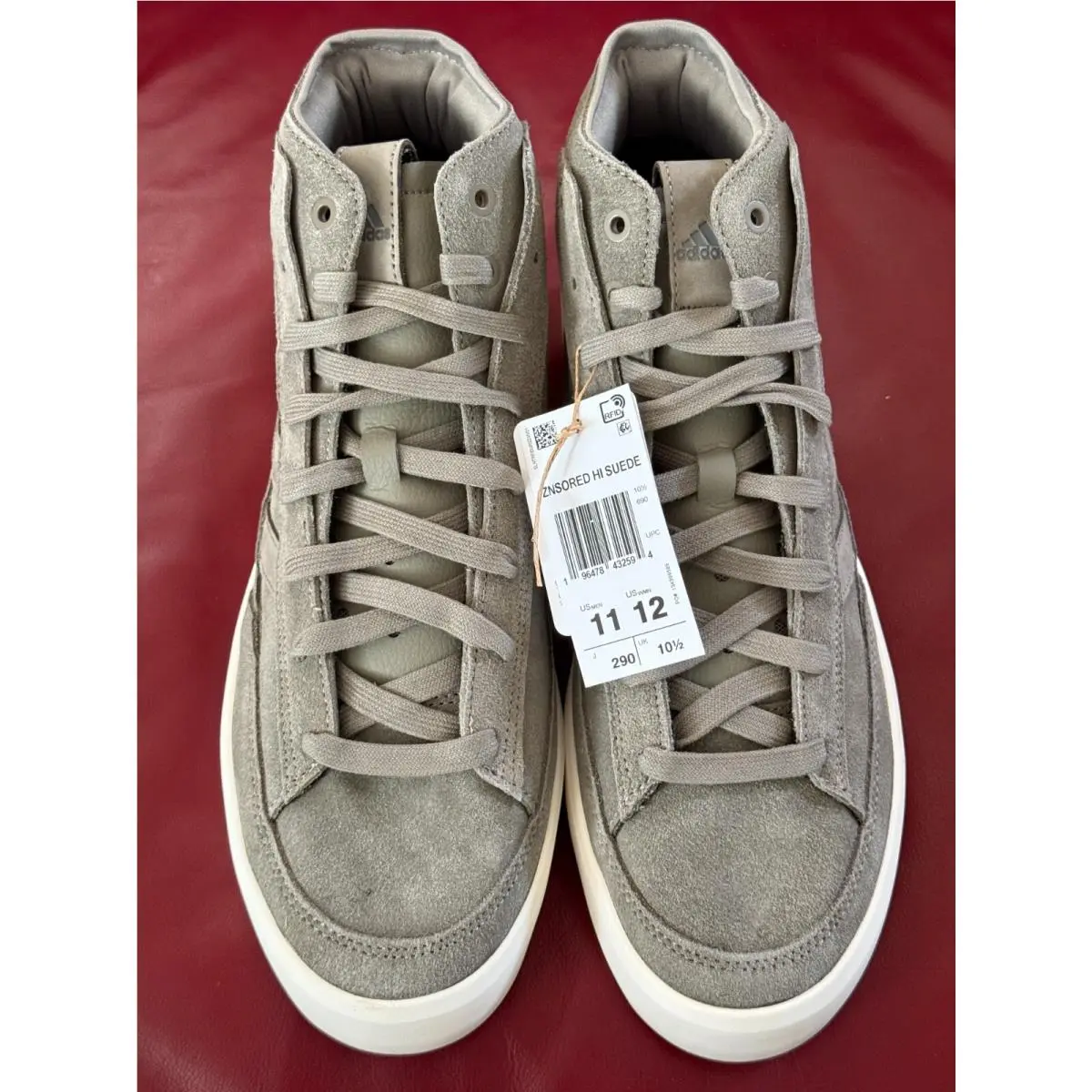 Adidas shoes - adidas ZNSORED HI SUEDE - ZNSORED SUEDE - IH4781 - Clay / Grey Five (UPC: 196478432594) 7