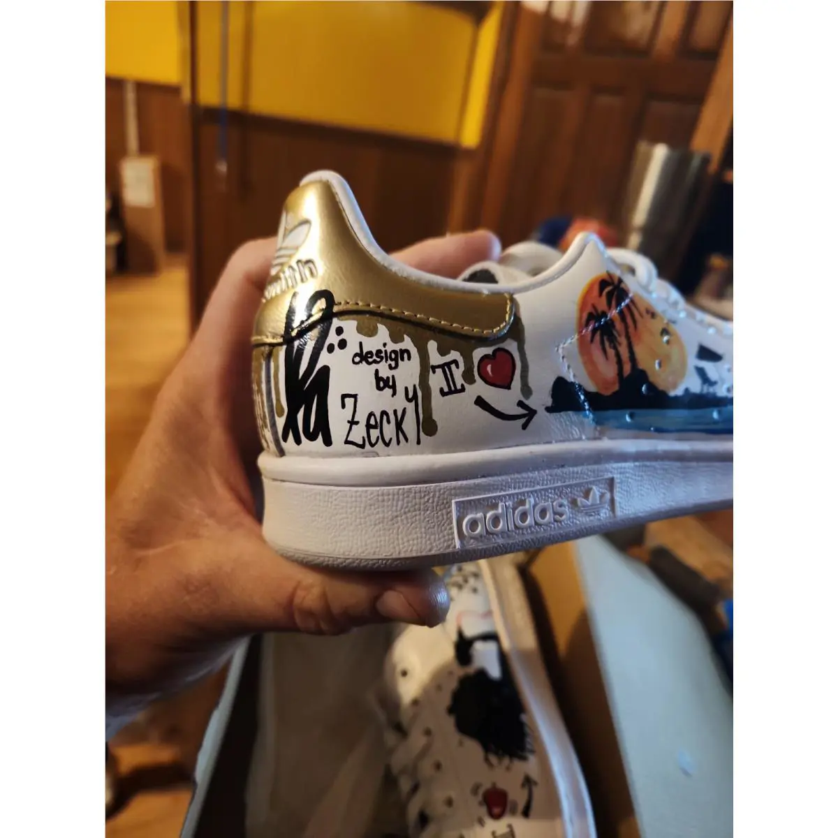 Adidas shoes - adidas Stan Smith 1 - Stan Smith - White 9
