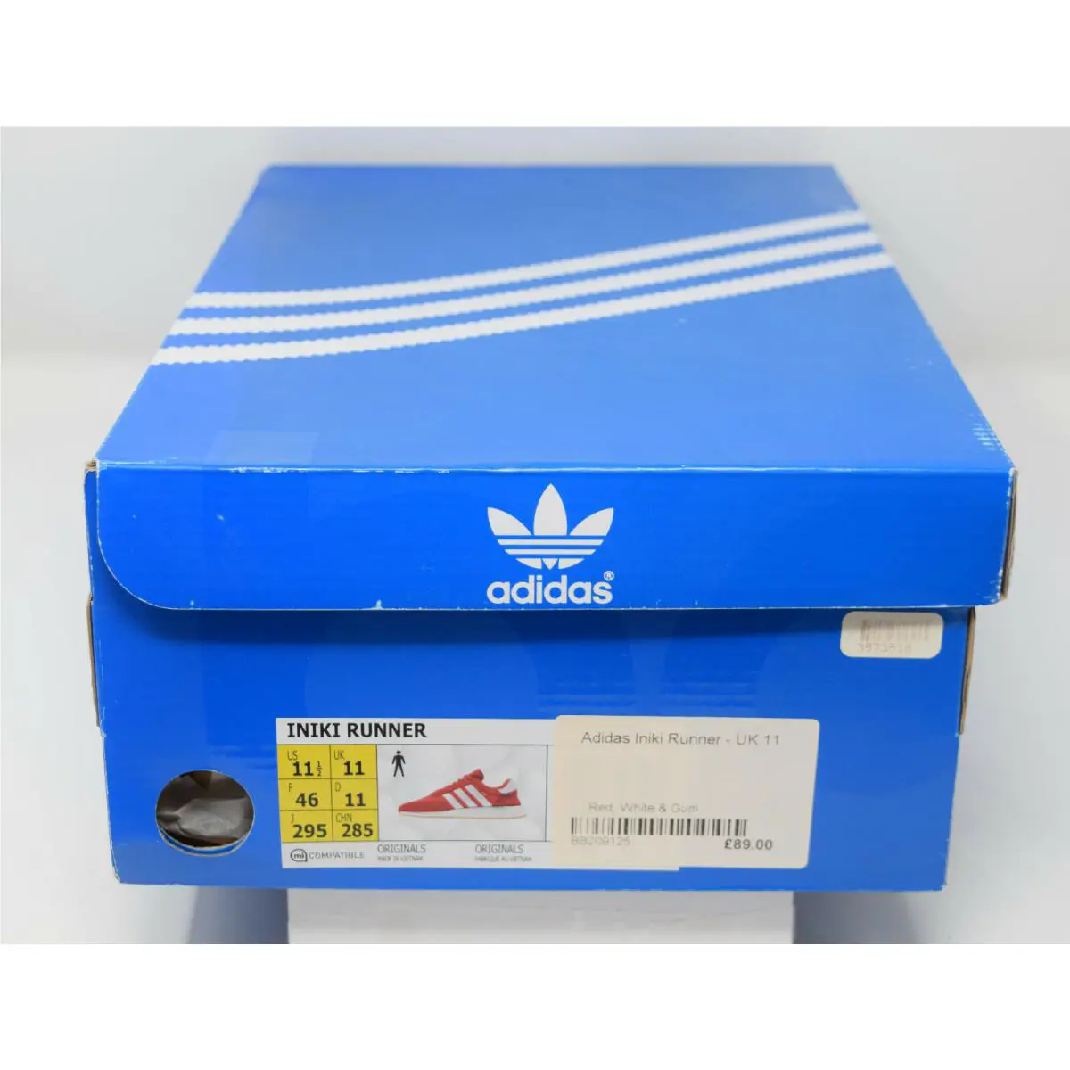 Adidas shoes - adidas Iniki Runner - Iniki Runner - BB2091 - Red (UPC: 0889766242042) 8