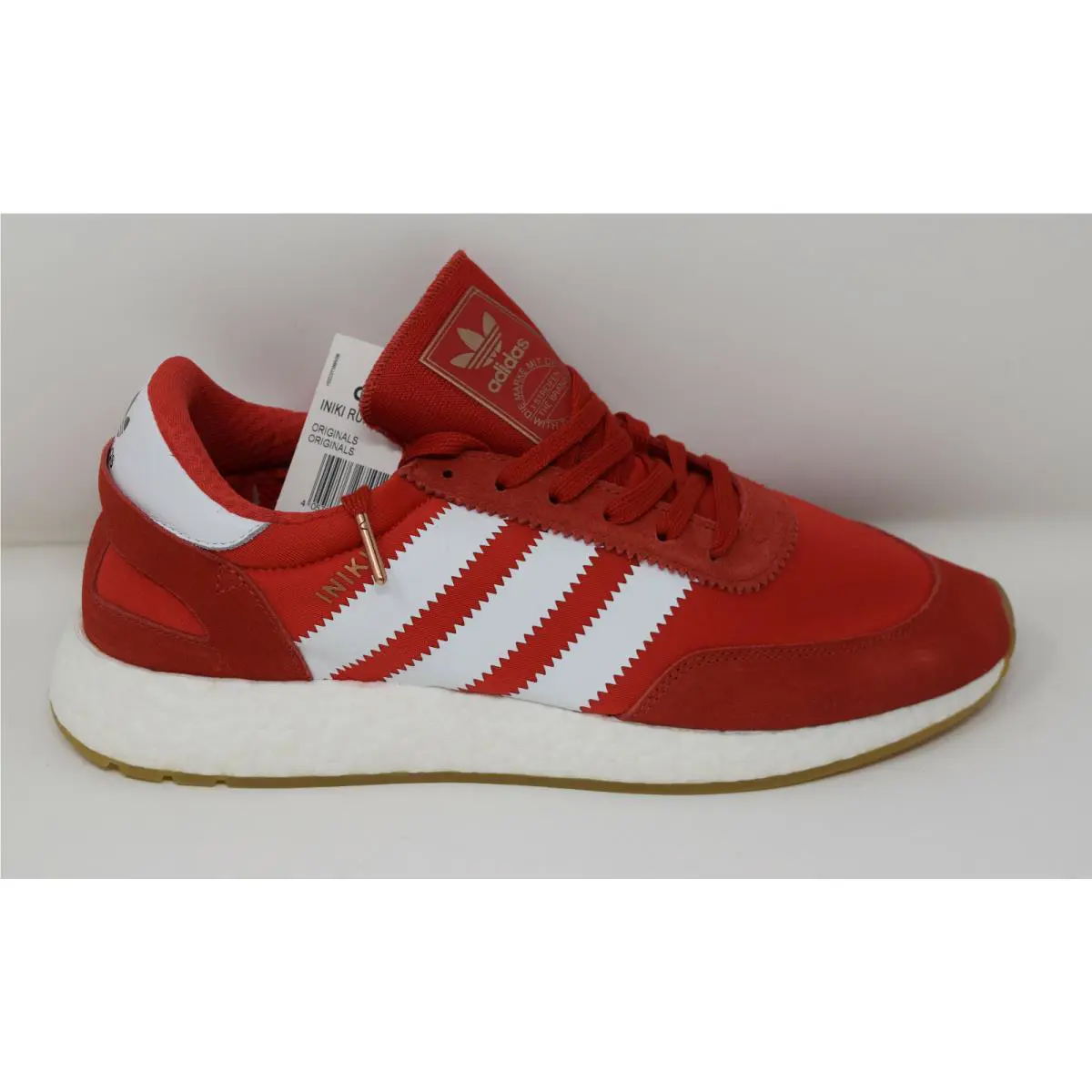 Adidas shoes - adidas Iniki Runner - Iniki Runner - BB2091 - Red (UPC: 0889766242042) 5