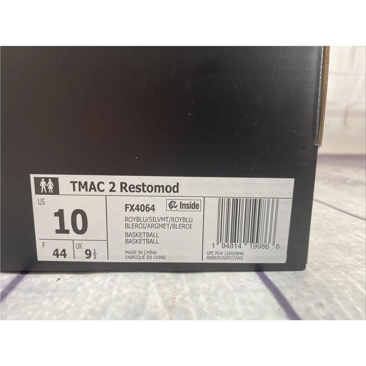 Adidas shoes - Adidas TMAC - TMAC - FX4062 - Blue 10