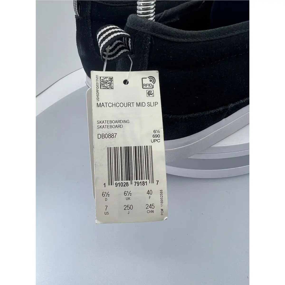 Adidas shoes - adidas Matchcourt - Matchcourt - DB0887 - Black 7