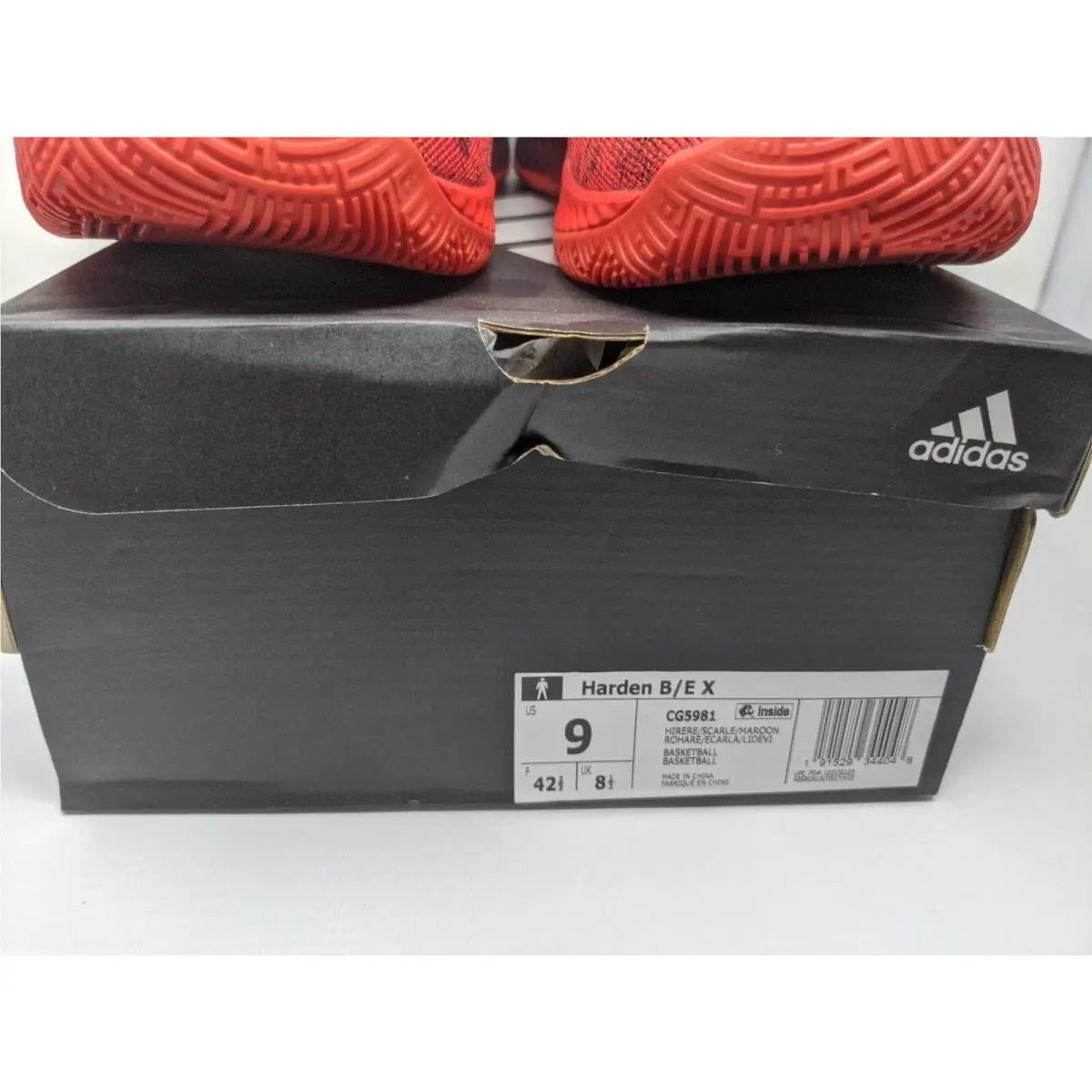 Adidas shoes - adidas Harden B/E - Harden - G27768 - Red 0