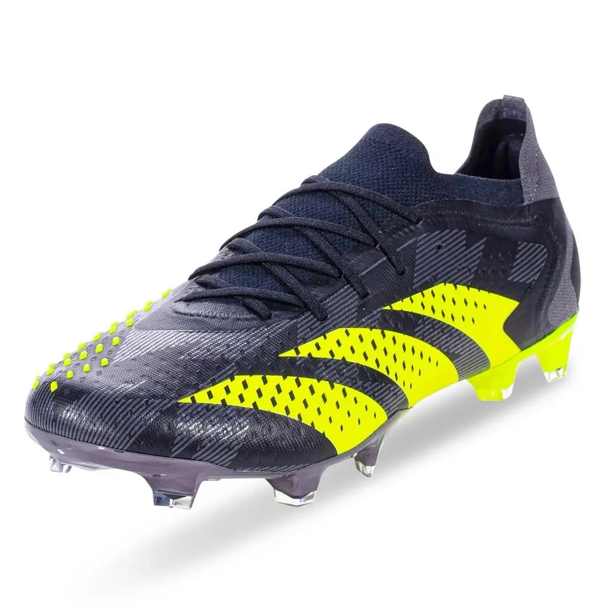 Adidas Predator Accuracy Injection .1 Low FG Size 8.5 Black Green Cleats