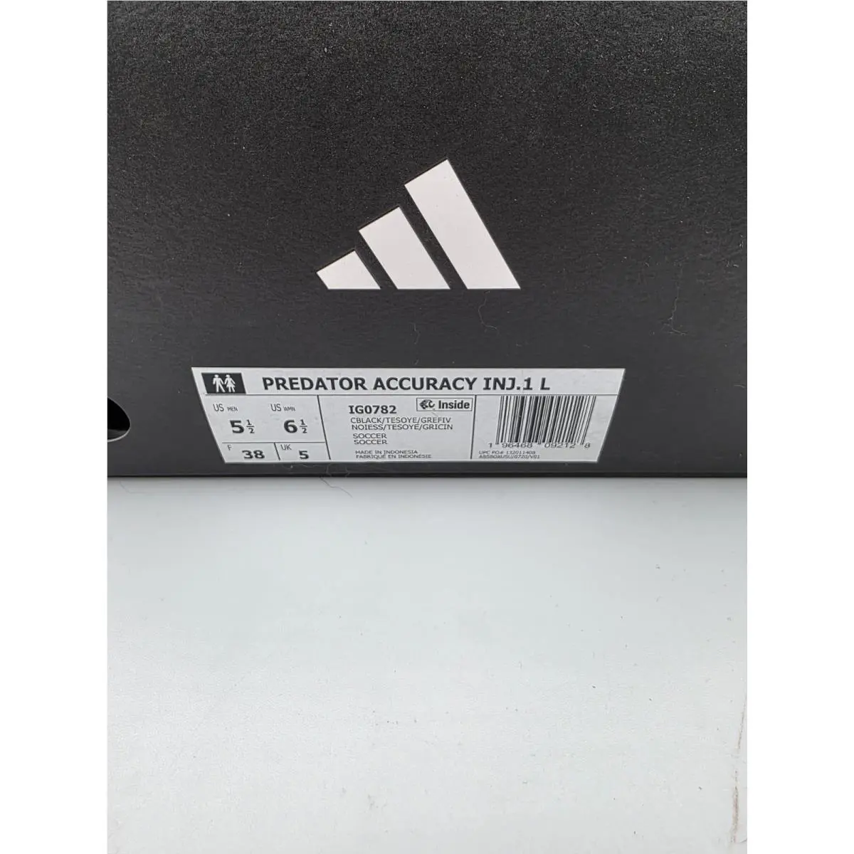 Adidas shoes - adidas Predator Accuracy 1 - Predator Accuracy - IG0782 - Black (UPC: 196468092128) 6
