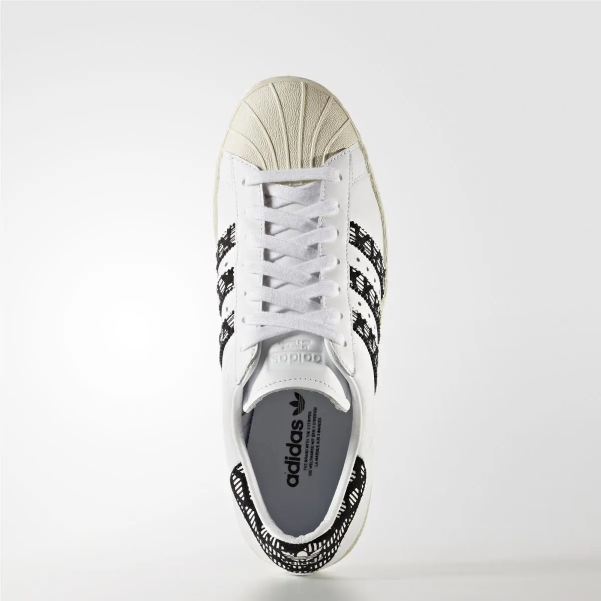 Adidas shoes - WHITE/BLACK - BY9074 3
