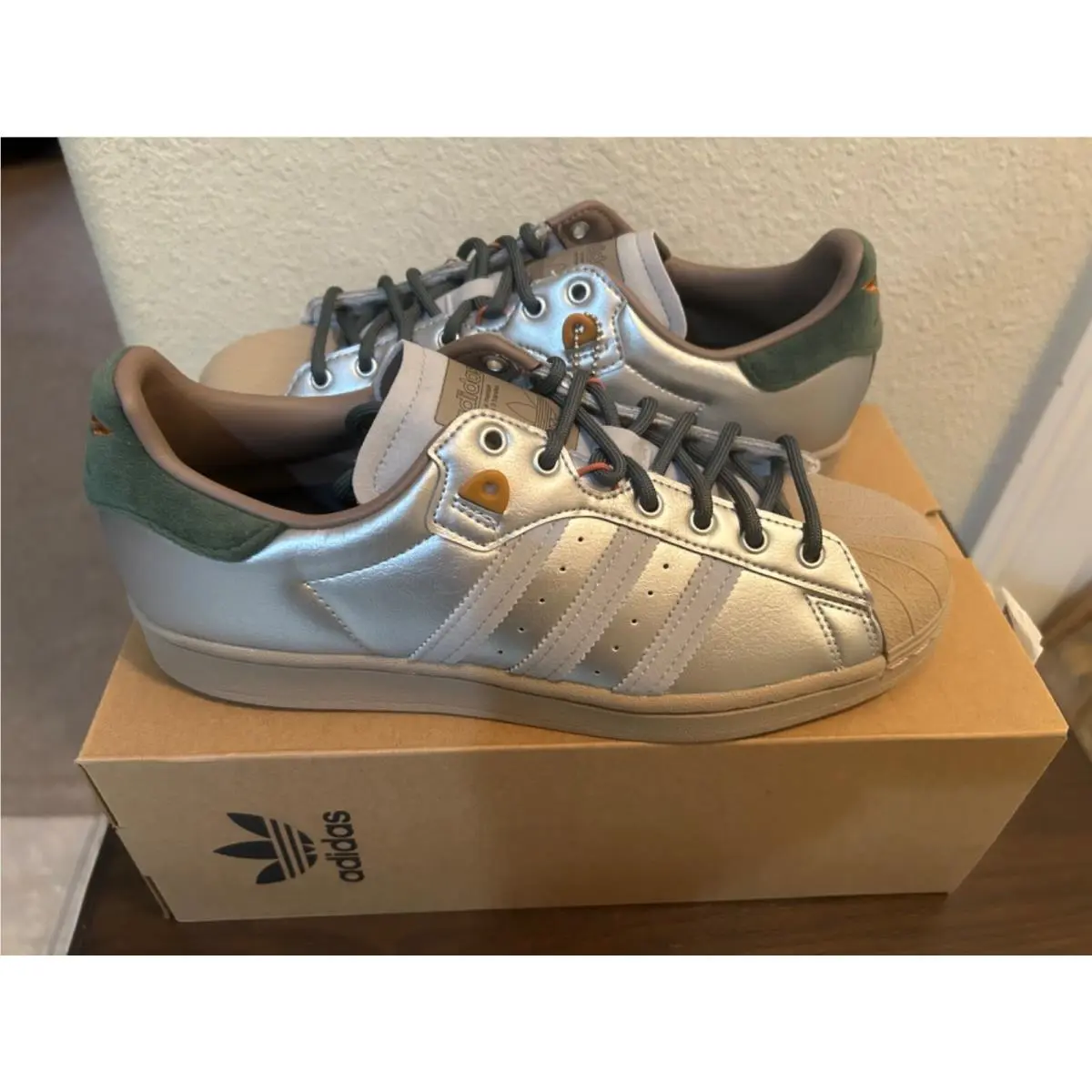 Adidas shoes - adidas Originals Superstar Yanwai - Originals Superstar Yanwai - HP2361 - Silver 1
