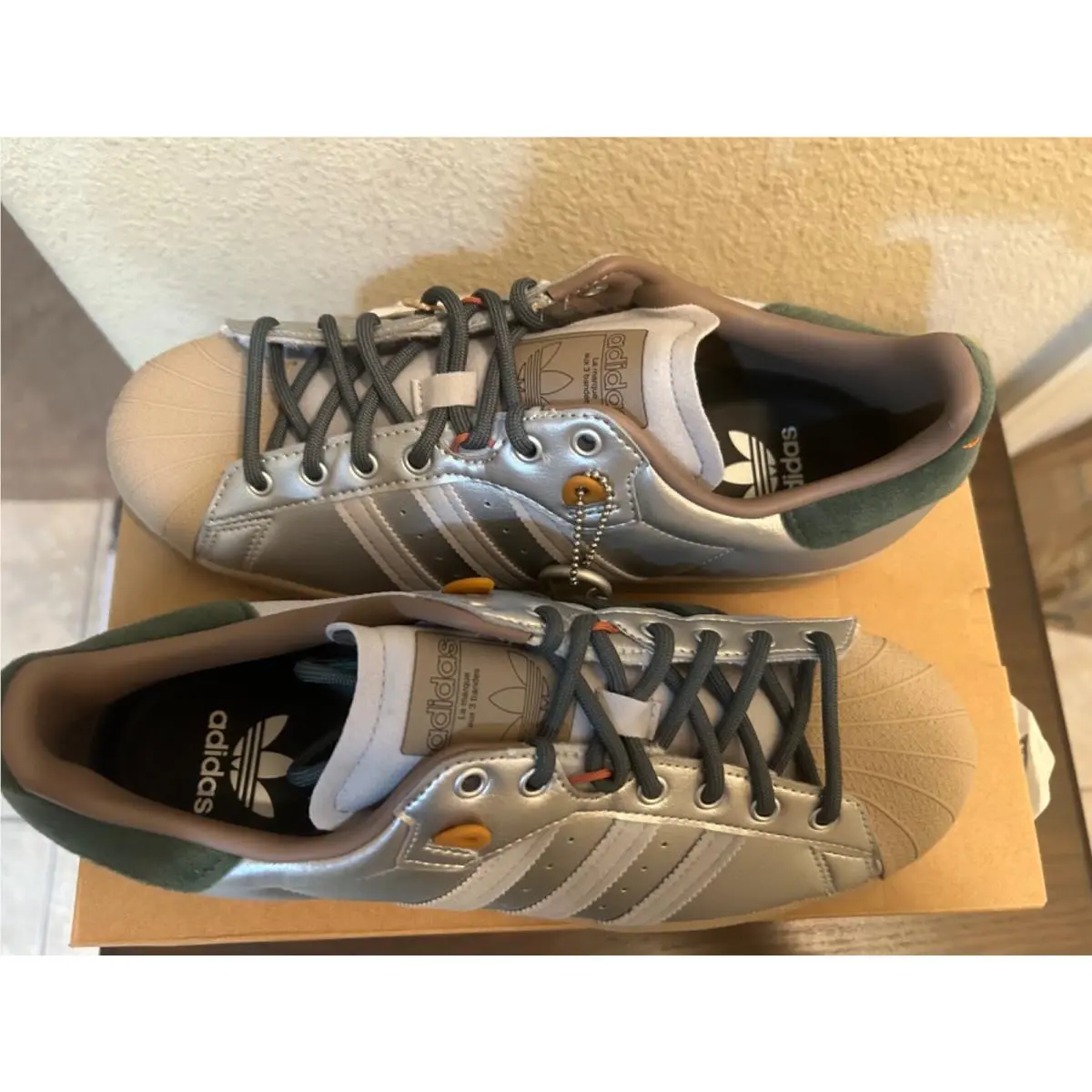 Adidas shoes - adidas Originals Superstar Yanwai - Originals Superstar Yanwai - HP2361 - Silver 5