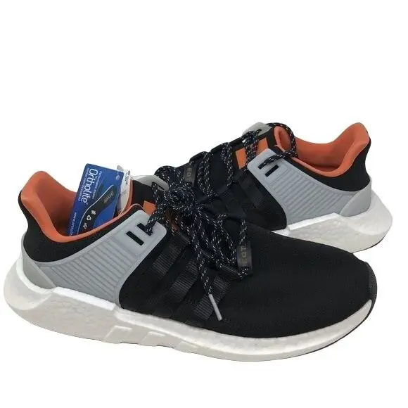 Adidas Men`s Eqt Support Sneaker Size 9.5 M - Black/Grey