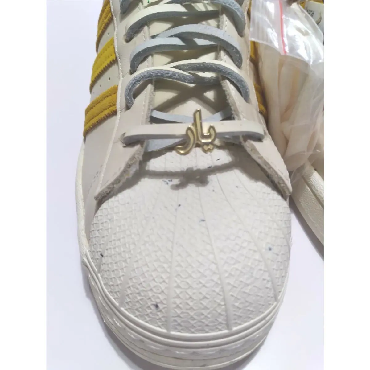 Adidas shoes - adidas Superstar Yara Shahidi - Superstar Yara Shahidi - GZ2764 - Cream White / Hazy Yellow / Legacy Gold 4
