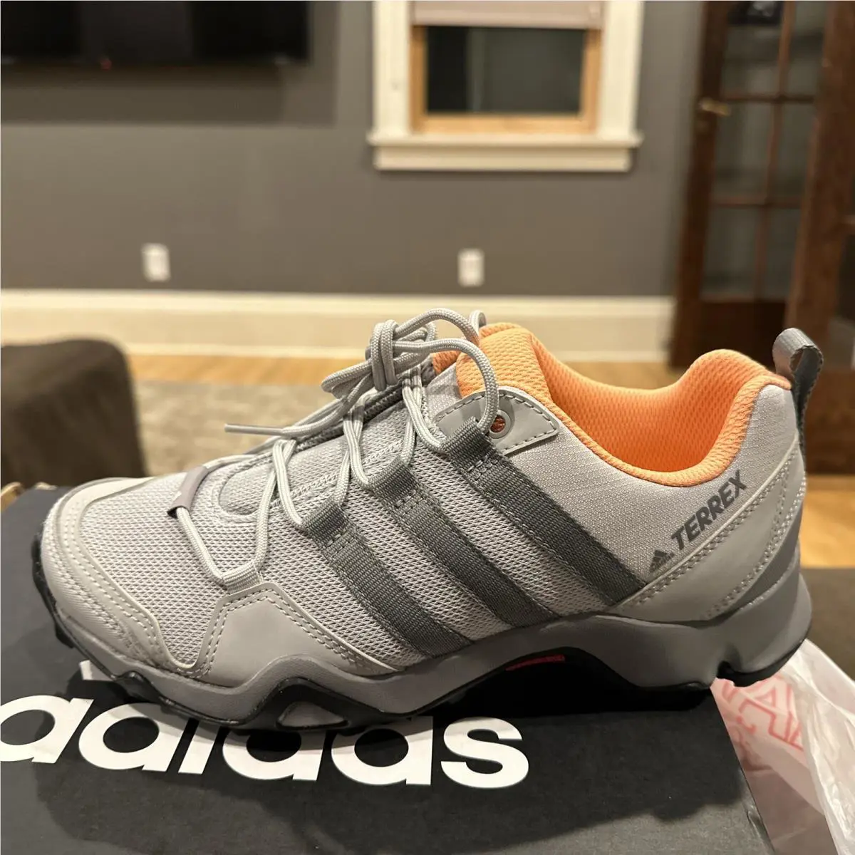 Adidas shoes - Adidas Terrex AX2R K - Terrex - GY7681 - Gray 1