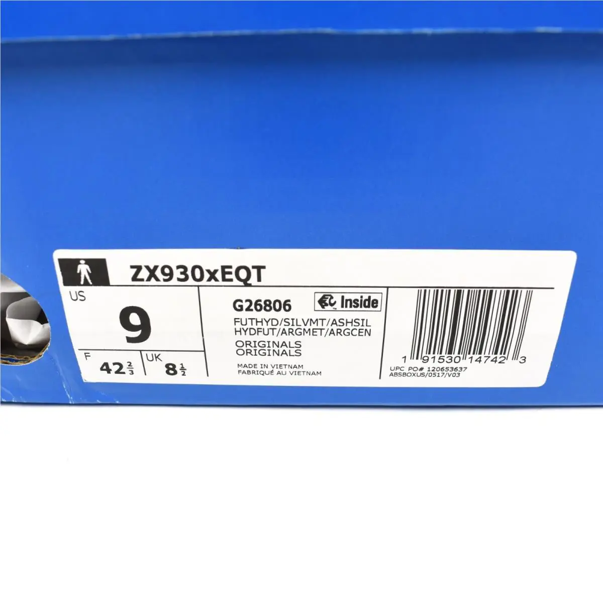Adidas shoes - ZX930 - G26806 - Gray 7