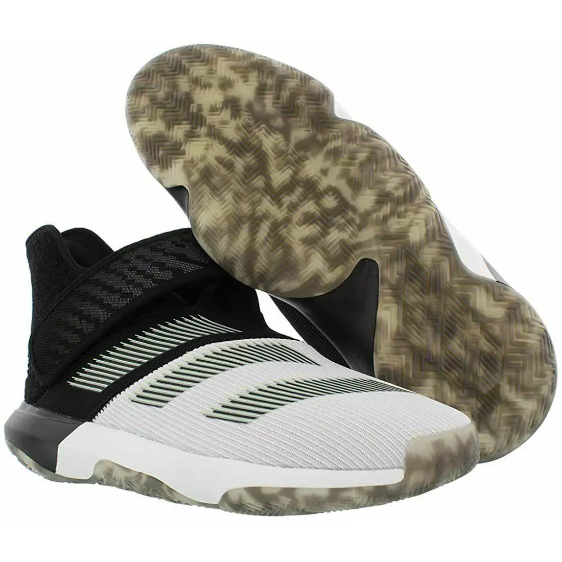Adidas shoes - Black/White/Glow Green/Grey Four - EF5296 6