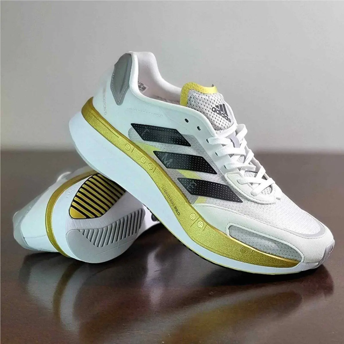 12.5 Adidas Mens Adizero Boston 10 Tinman Elite Size 12 GY4929