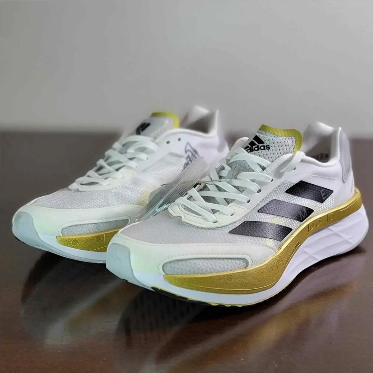 Adidas shoes - adidas adizero boston - adizero boston - GY4929 - White/Black/Grey 1