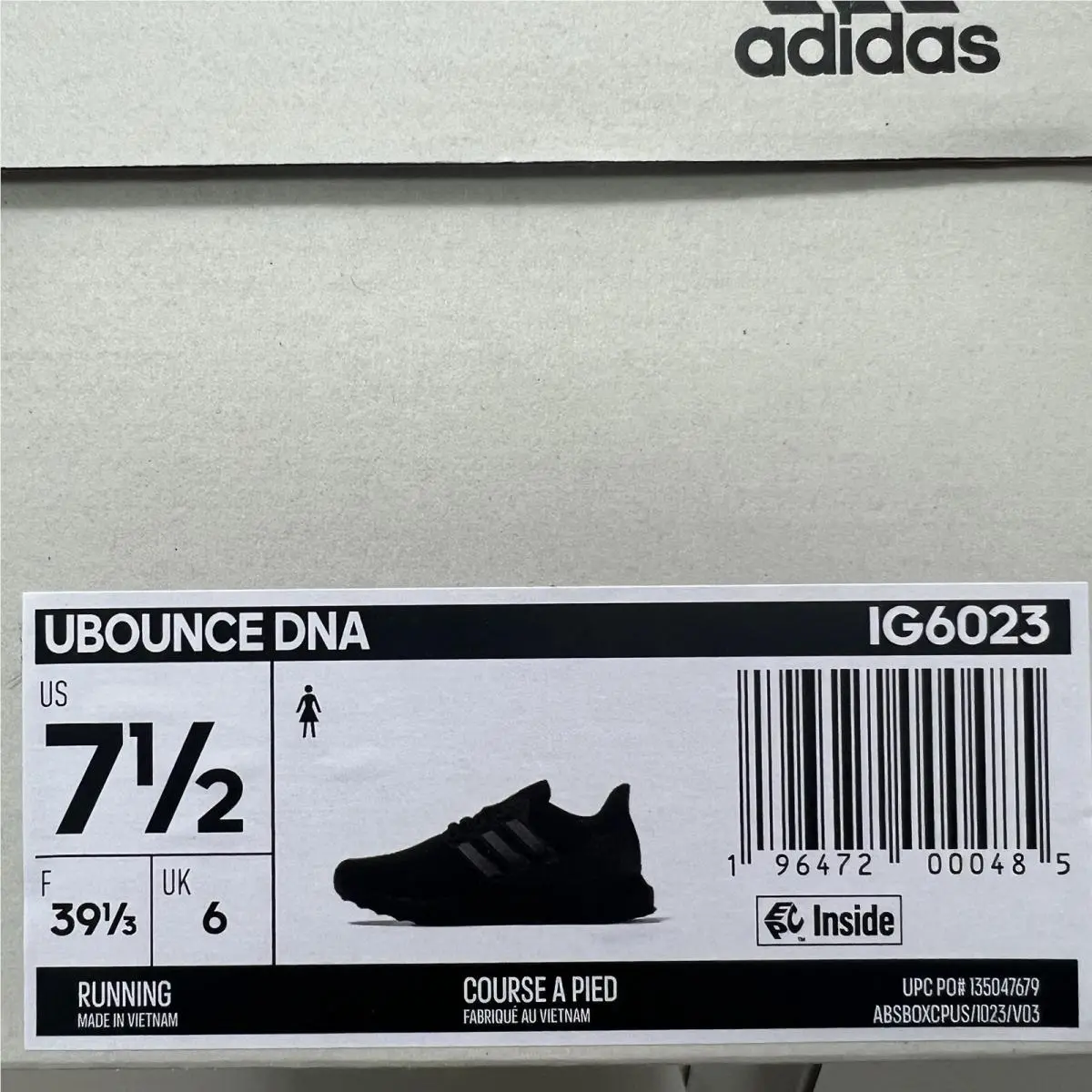 Adidas shoes - adidas UBounce DNA - UBounce DNA - IG6023 - Black 9