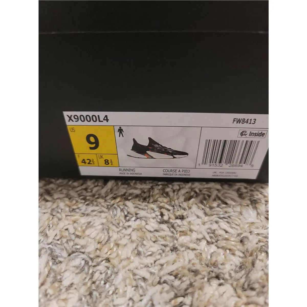 Adidas shoes - adidas X9000L4 - FW8413 - Black 8