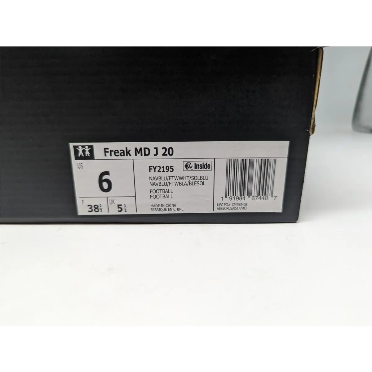 Adidas shoes - Adidas Freak MD J 20 - FY2195 - Blue (UPC: 191984674407) 3
