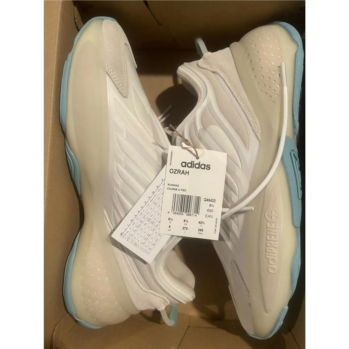 Adidas shoes - Adidas Ozarah - Ozarah - Q46433 - White 4