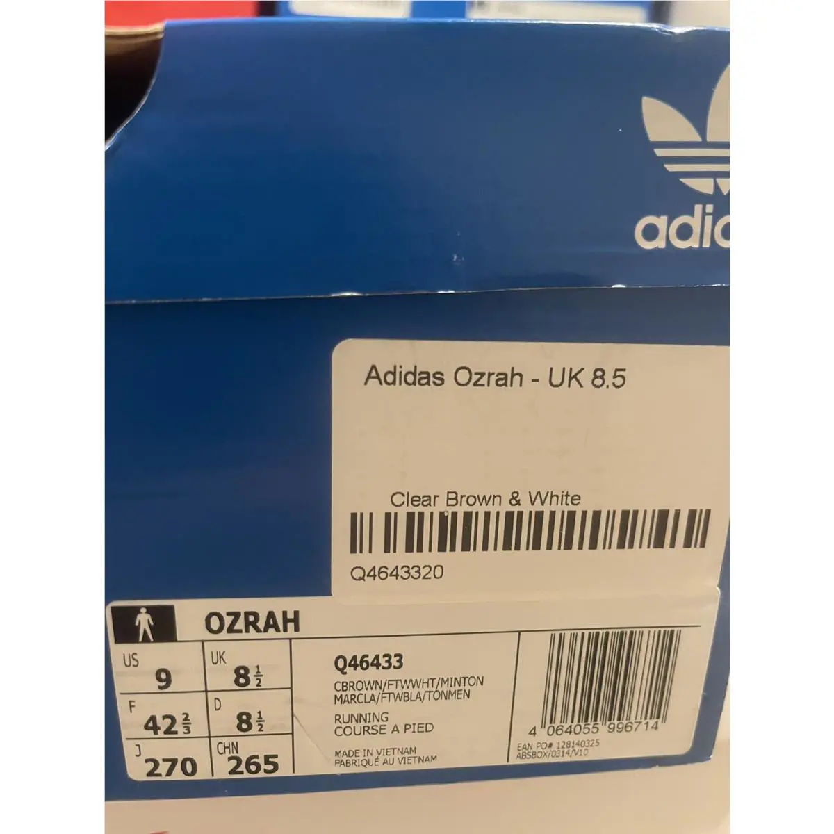 Adidas shoes - Adidas Ozarah - Ozarah - Q46433 - White 5