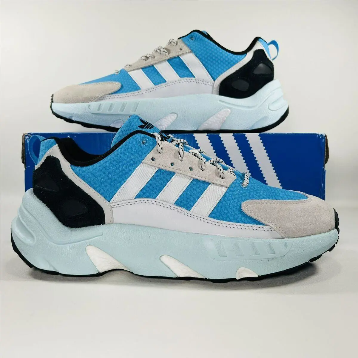 Adidas shoes - adidas ZX - GY6694 - Aqua/Gray 1