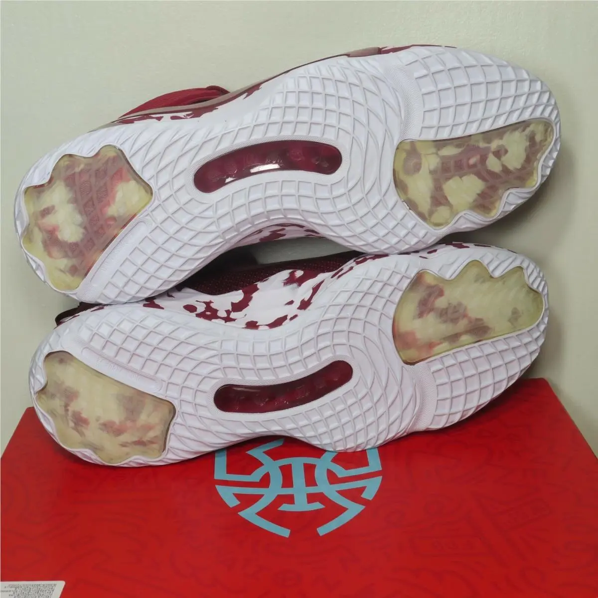 Adidas shoes - adidas SM D.O.N. Issue 3 - GW7919 - Red, Manufacturer: Dark Red /White (UPC: 195735649850) 3