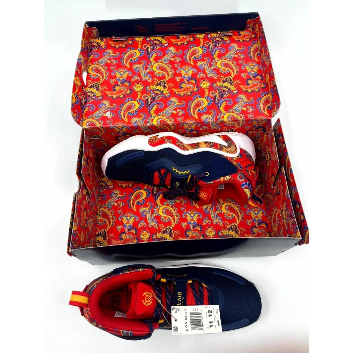 Adidas shoes - Adidas DON Issue 3 H68047 - H68047 - White (UPC: 194818575642) 9