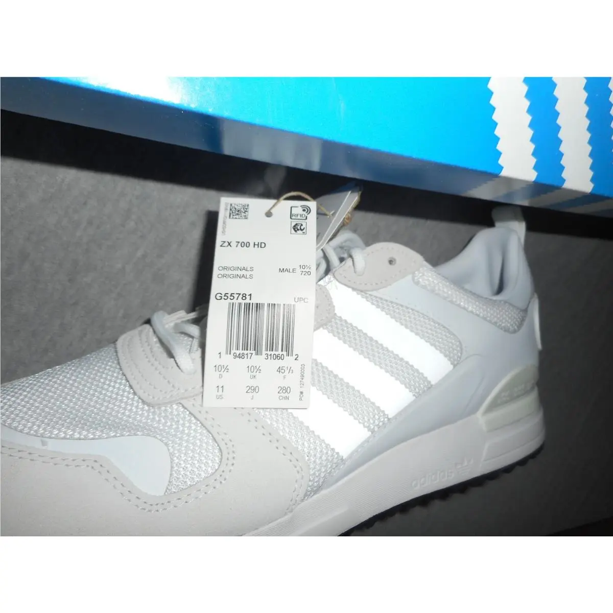 Adidas shoes - adidas ZX 700 - G55781 - White 6