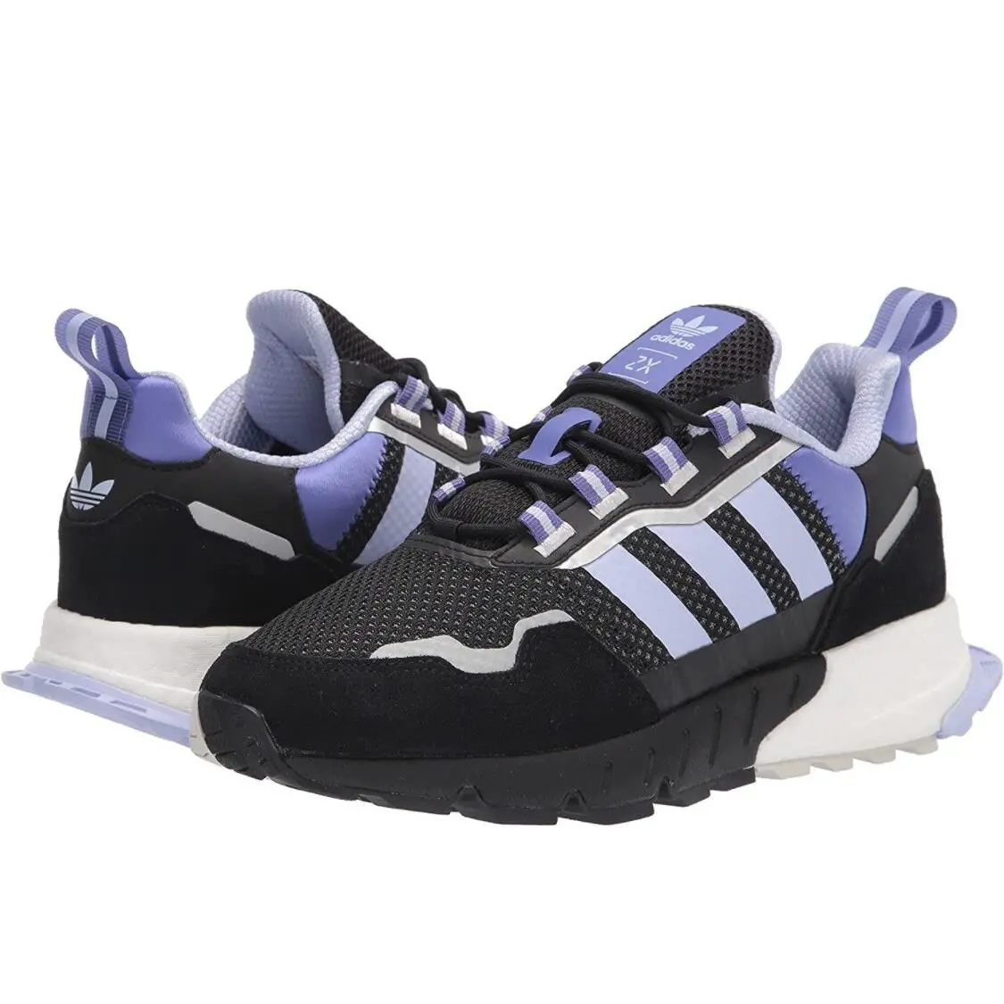 Adidas ZX 1K Boost Seasonality /black/violet Tone/purple Size 7.5