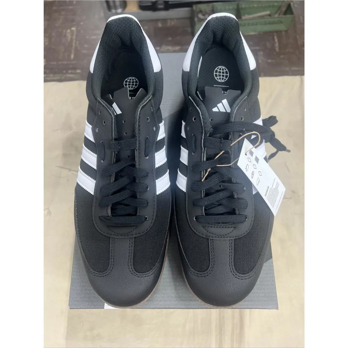 Adidas shoes - adidas Velosamba - Velosamba - HQ9036 - Cblack,Ftwwht,Ftwwht (UPC: 0196464138868) 0