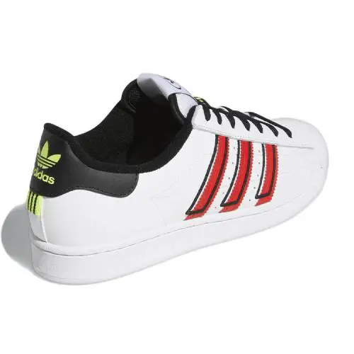 Adidas shoes - WHITE / RED / BLACK - GX6026 4
